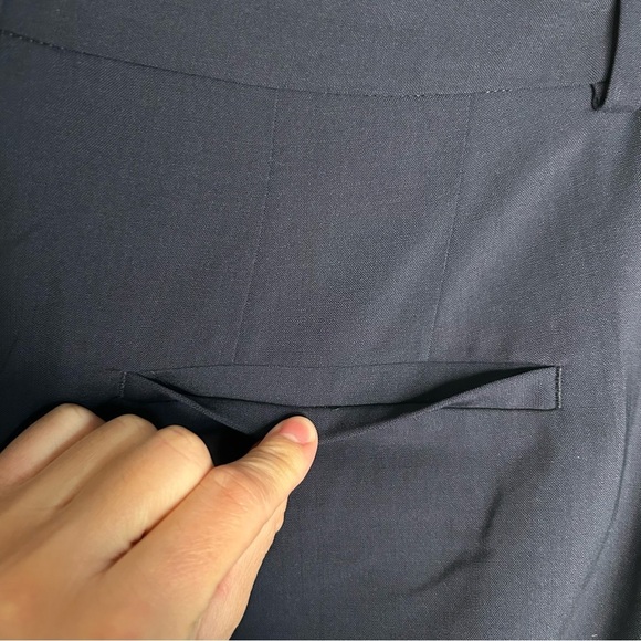 NWT Jenni Kayne Wool Jones Trouser in Navy 6 - Picture 12 of 16
